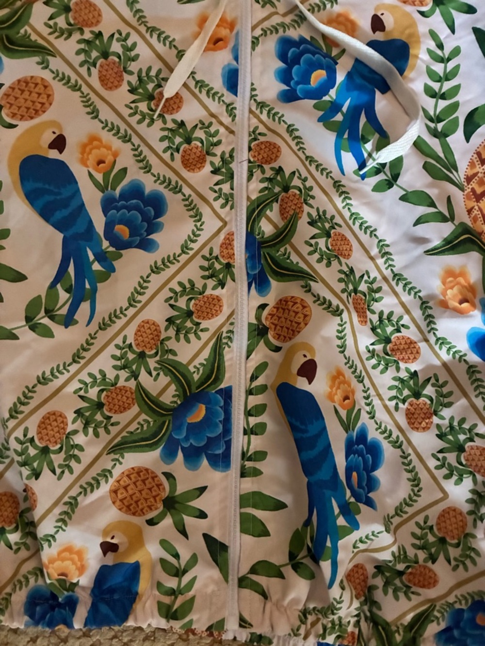 Brazilian Zip up windbreaker farm Rio dupe - Picture 4 of 4